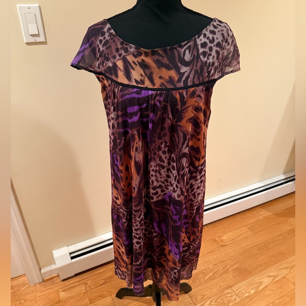 Cache Multicolor Sleeveless Dress